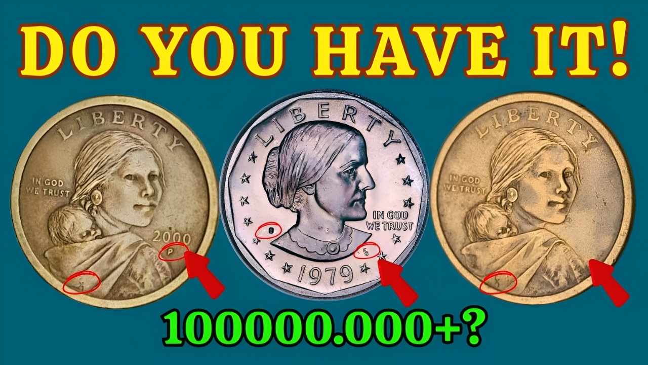 Rare Sacagawea Dollar Worth $3.1M – Identification Guide