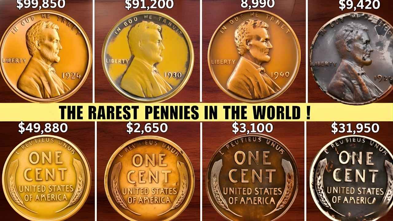 Top 10 Valuable Pennies – Rare Coins Worth More Than $50K