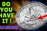 Valuable Quarter Dollar Coins Worth Millions: Don’t Miss These Finds