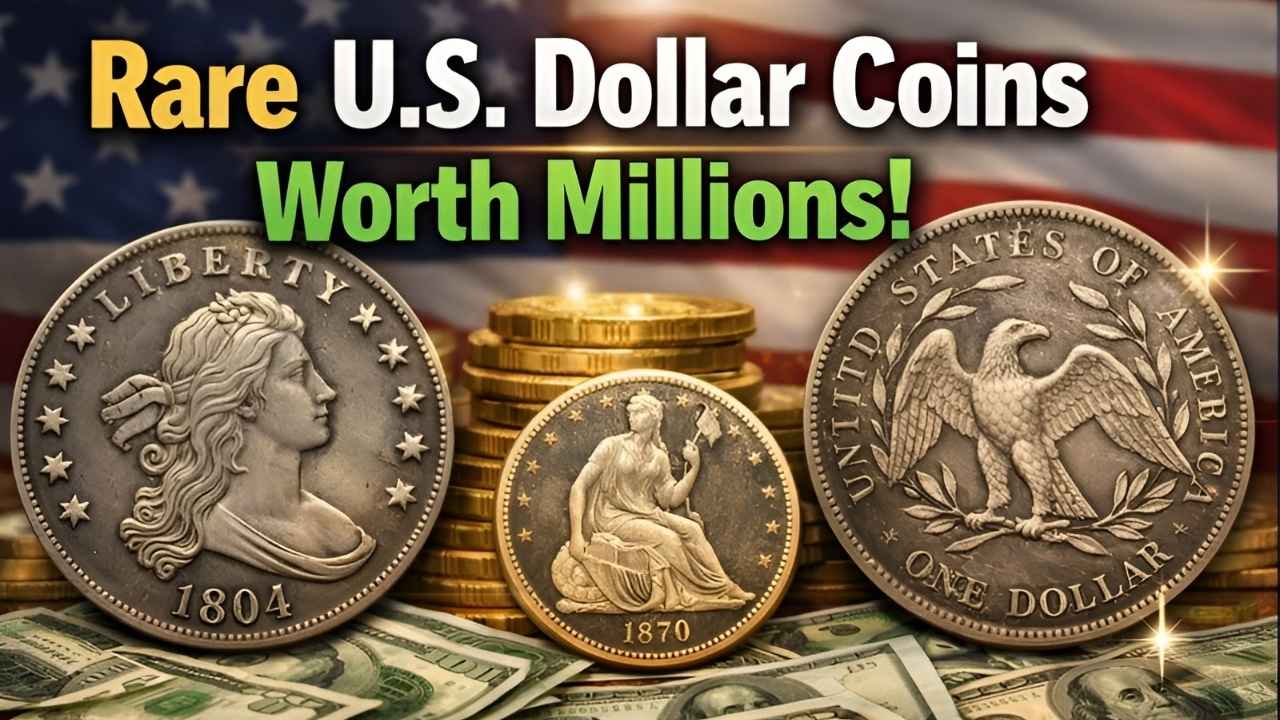 Rare U.S. Dollar Coins Worth Millions: 2026 Collector’s Price & Error Guide
