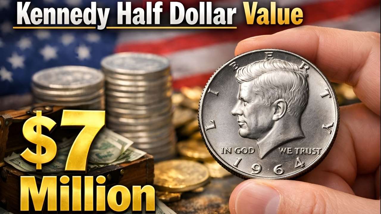 2026 Kennedy Half Dollar Value: Rare Coins Worth Up to $7 Million