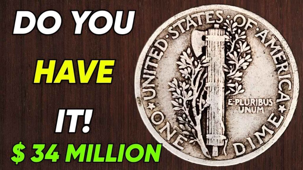 Rare Mercury Dime Worth $1.1 Million – Collector’s Guide to Identifying Valuable Coins