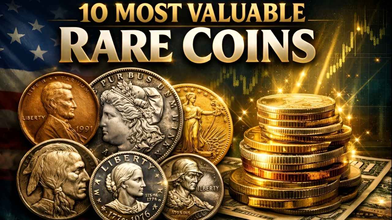 10 Most Valuable Rare Coins That Could Make You a Millionaire