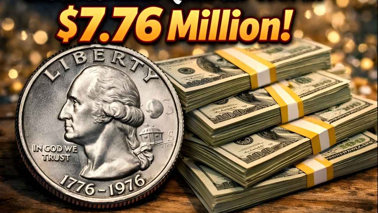 Rare Bicentennial Quarter Worth $7.76 Million — Coin Collectors’ Treasure